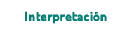 Interpretación